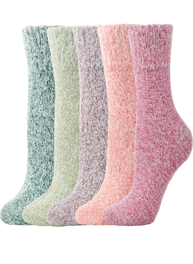 Marchare Women's Fuzzy Socks - Warm, Thick, Fluffy, Cozy Wool Socks for Women, Size 5-11 - Image 1